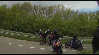 WheelieTime – First Crash Of The Year.