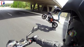 WheelieTime – KTM Duke R Highway Wheelie