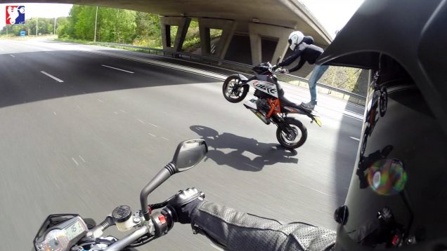 WheelieTime – KTM Duke R Highway Wheelie